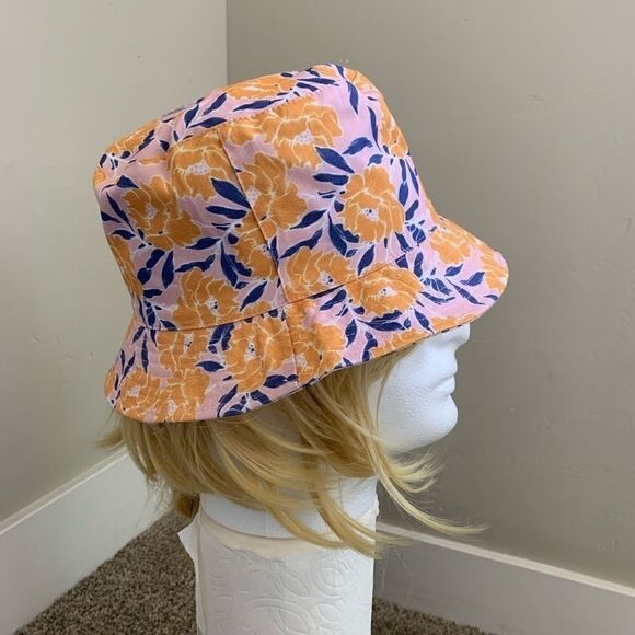 New Summer Flower  Printed Bucket Hat - Picture 3 of 9
